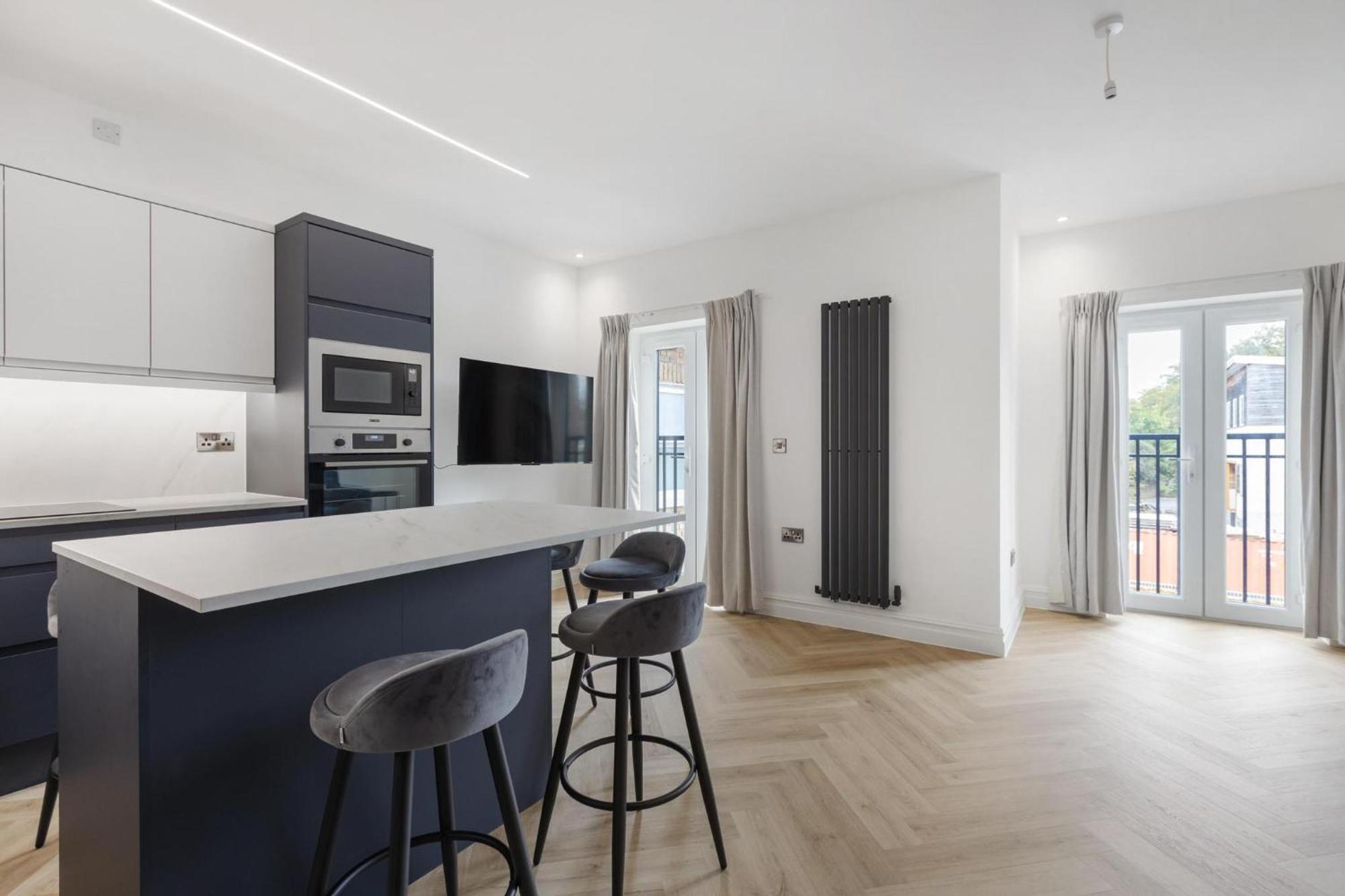 Modern Brixton Apartments Лондон Экстерьер фото
